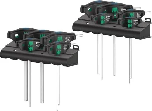 Wera Serie 400 454 Hex-Plus zöllig Schraubendrehersatz zöllig, 10-tlg.