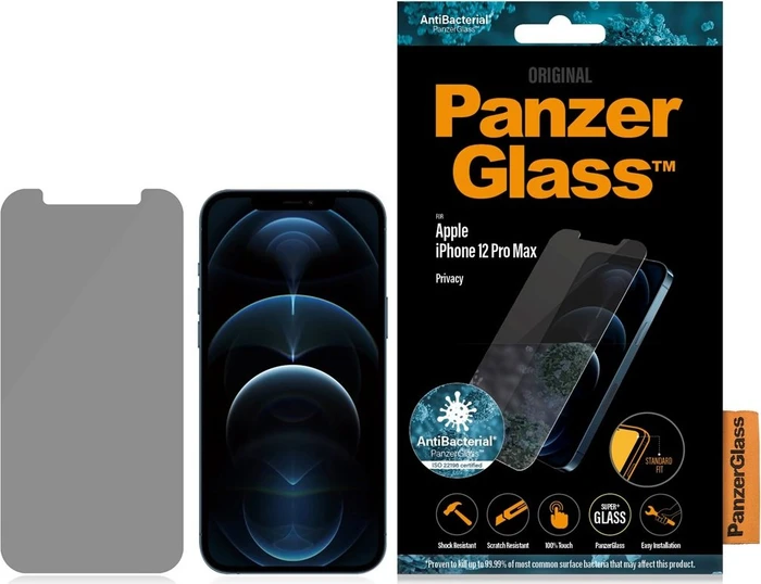PanzerGlass Standard Fit Privacy für Apple iPhone 12 Pro Max