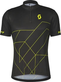 Scott RC Pro Team 20 Trikot kurzarm black/sulphur yellow (Herren)