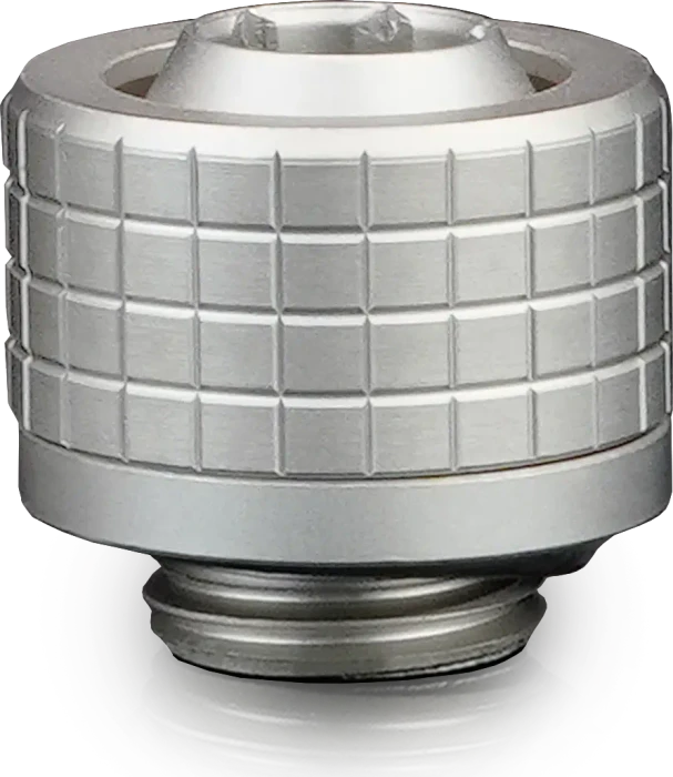 Thermal Grizzly DeltaMate Fitting ST13, G1/4" auf 13/10mm, Schlauchanschluss, matt nickel