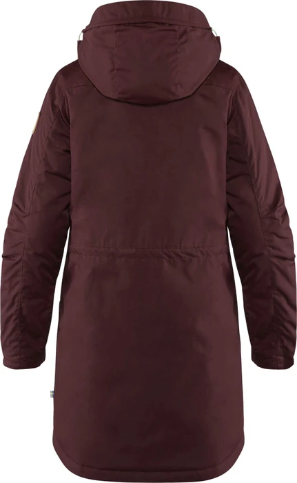 Fjällräven Singi Wool Funktionsmantel dark garnet (Damen)