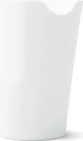 Fiftyeight Becher mit Henkel lecker 350ml weiß