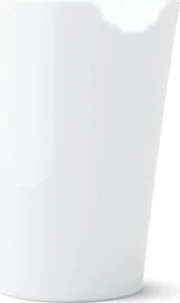 Fiftyeight Becher mit Henkel lecker 350ml weiß