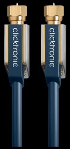 Clicktronic Advanced F-Plug Antennenkabel 20m