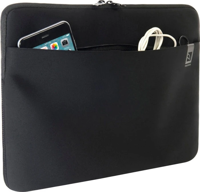 Tucano Top Second Skin Sleeve für Apple MacBook Pro 15"/Air 15", schwarz