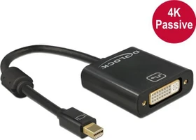 DeLOCK Mini DisplayPort 1.2 [Stecker]/DVI [Buchse] Adapterkabel, passiv, schwarz (62605)