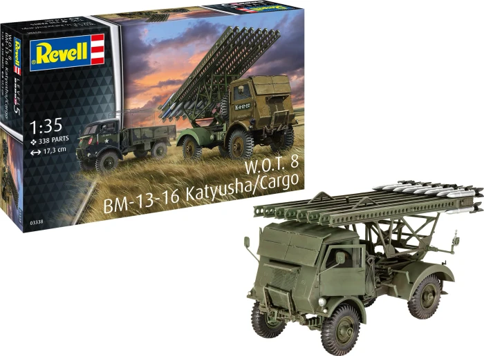 Revell W.O.T. 8 BM-13-16 Katyusha-Cargo