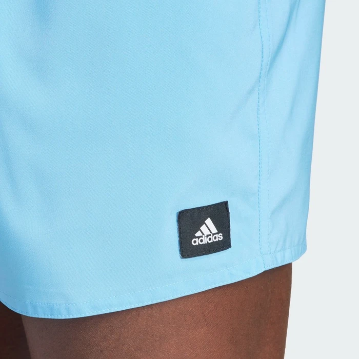 adidas Solid CLX Short-Length Badeshorts blue burst/white (Herren)