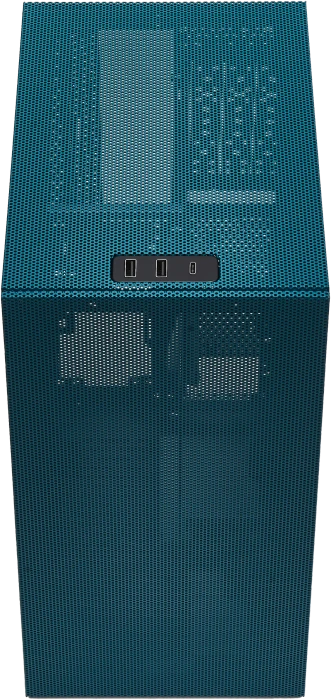 SSUPD Meshroom S [V2] Peacock Blue, blau, PCIe 4.0 Edition