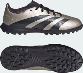 adidas Predator League TF platinum metallic/aurora black/turbo (Junior)