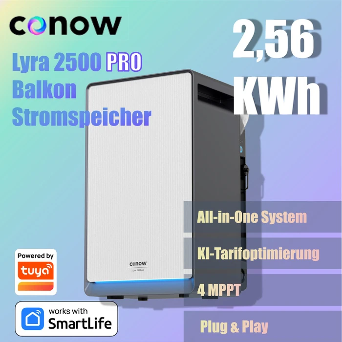 Conow Lyra 2500 Pro, 2.56kWh