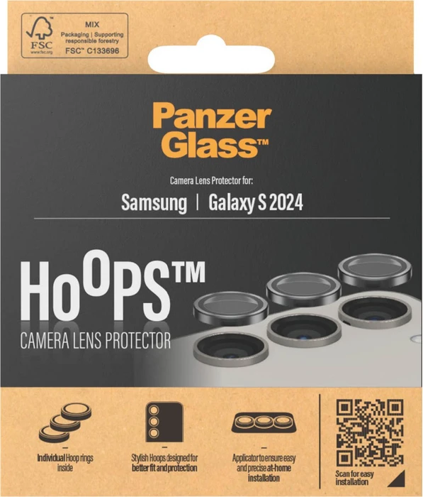 PanzerGlass Hoops Camera Lens Protector für Samsung Galaxy S24