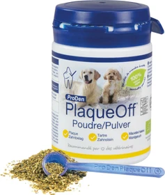 ProDen PlaqueOff, Pulver für Hunde, 60g