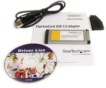 StarTech ECUSB3S1, 1x USB-A 3.0, ExpressCard/34
