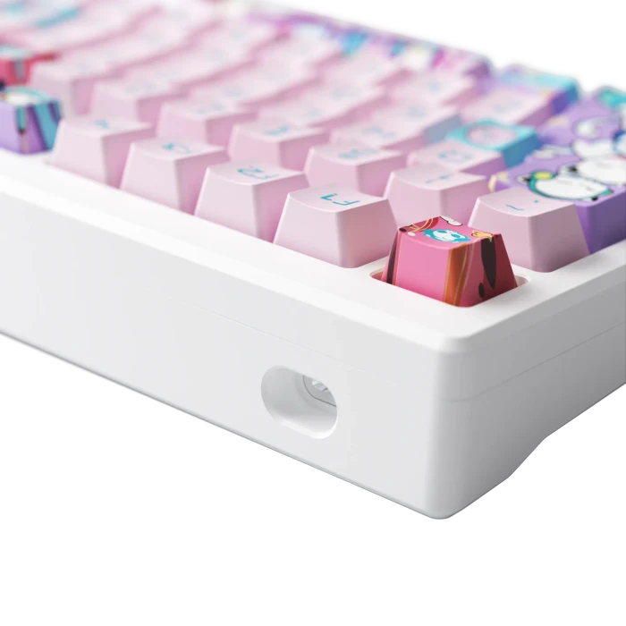 Akko MOD 007 PC, 7th Anniversary, LEDs RGB, hot-swap, Cream Yellow Magnetic, USB/Bluetooth, US
