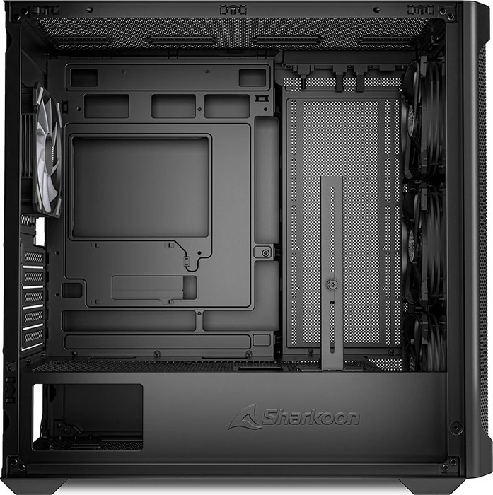 Sharkoon MK4W RGB Strip Black, Glasfenster
