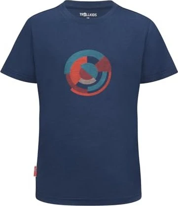 Trollkids Sognefjord XT Funktionsshirt kurzarm mystic blue (Junior)