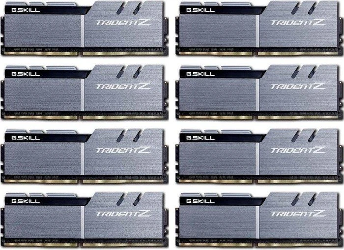 G.Skill Trident Z silber/schwarz UDIMM 128GB Kit, DDR4-3200, CL16-18-18-38