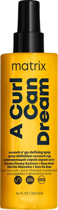 Matrix A Curl Can Dream Scrunch N'Go Defining Spray, 250ml