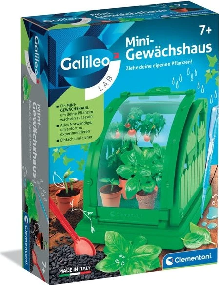 Clementoni Galileo Lab Mini-Gewächshaus