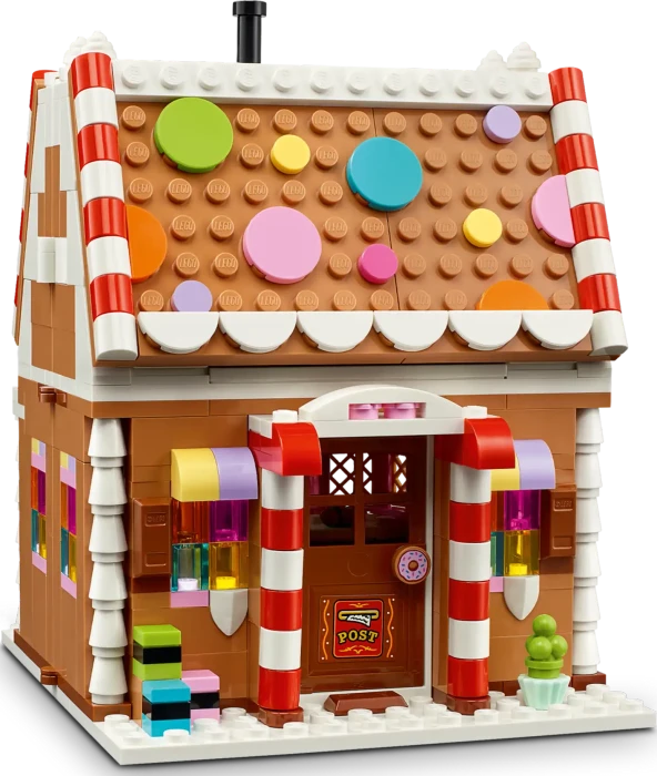 LEGO Weihnachtliches Lebkuchenhaus