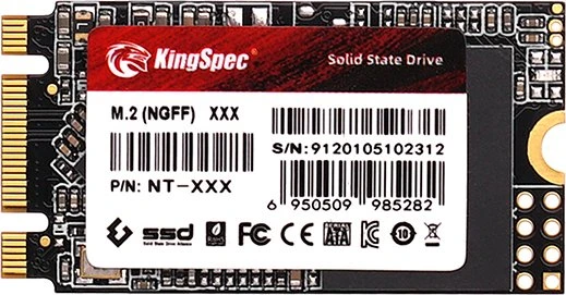 KingSpec NT-512 2242 512GB, M.2 2242 / B-M-Key / SATA 6Gb/s