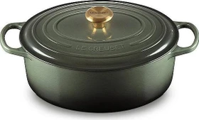 Le Creuset Signature Gusseisen Bräter oval 31cm 6.3l thyme