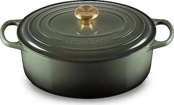 Le Creuset Signature Gusseisen Bräter oval 31cm 6.3l thyme