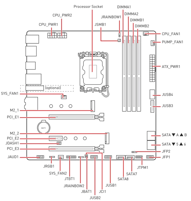 MSI MAG B660M Mortar WIFI (Intel 1700)