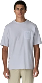 Patagonia Boardshort Logo Pocket Responsibili-Tee T-Shirt kurzarm weiß (Herren)