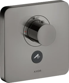 Hansgrohe Axor ShowerSelect Thermostat HighFlow für 1 Verbraucher und zusätzlichen Abgang polished black chrome