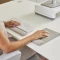 Fellowes Breyta XL Mausepad mit Handgelenkauflage, 280x210mm, beige Vorschaubild