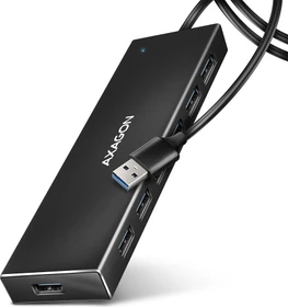 Axagon USB-Hub, 7x USB-A 3.0, USB-A 3.0 [Stecker] (HUE-F7A)