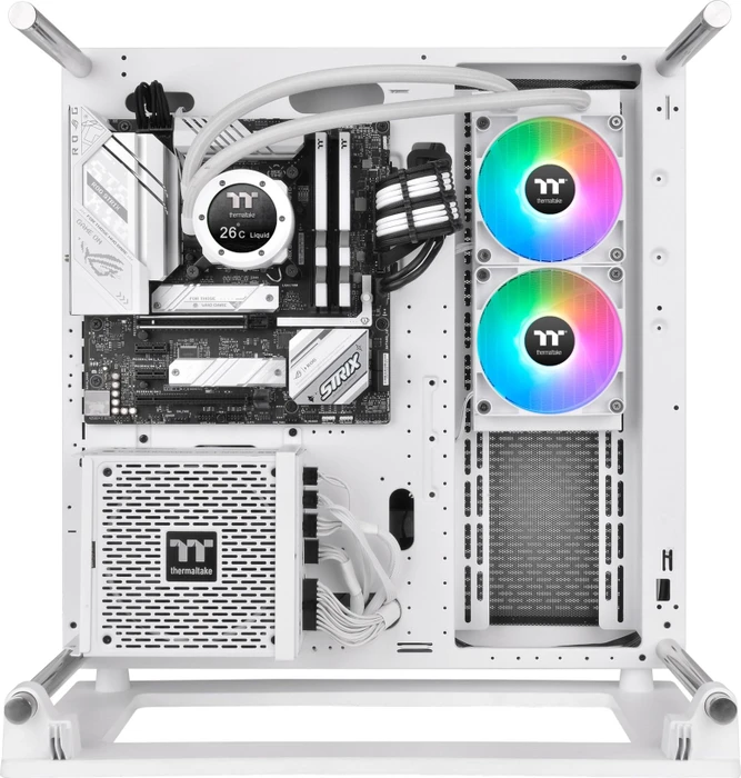 Thermaltake TH240 V2 Ultra ARGB Sync Snow Edition, weiß