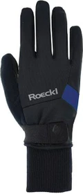 Roeckl Lappi 2 Laufhandschuhe black/dazzling blue (Junior)