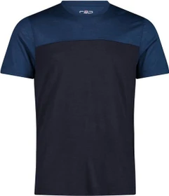 CMP Unlimitech Performance Merino Funktionsshirt kurzarm b. blue/ocean (Herren)