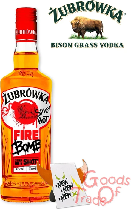 Zubrowka Spicy Hot Fire Bomb 500ml