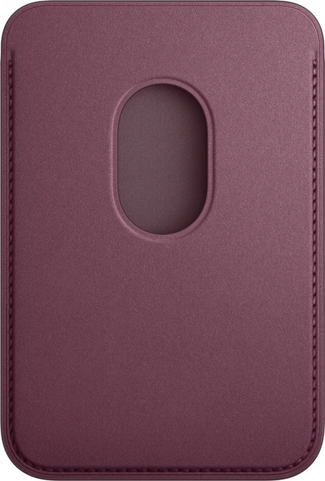 Apple iPhone Feingewebe Wallet mit MagSafe mulberry