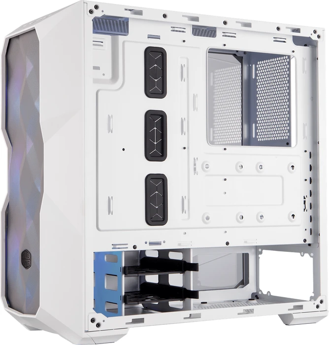 Cooler Master MasterBox TD500 Mesh ARGB, weiß, Glasfenster