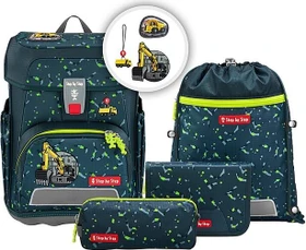 Step by Step Cloud Bagger Rocco Schultaschen-Set, 5-tlg.