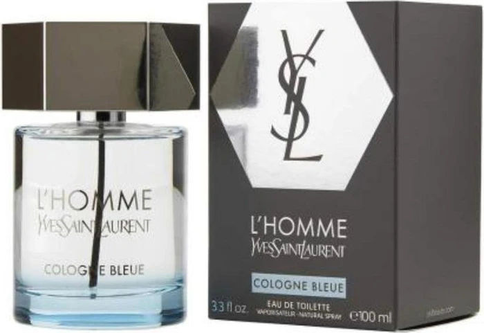 Yves Saint Laurent L'Homme Cologne Bleue Eau de Toilette, 100ml