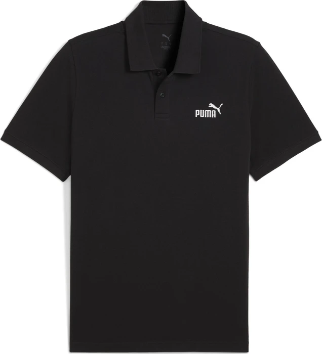 Puma ESS No. 1 Logo Pique Poloshirt kurzarm puma black/puma white (Herren)