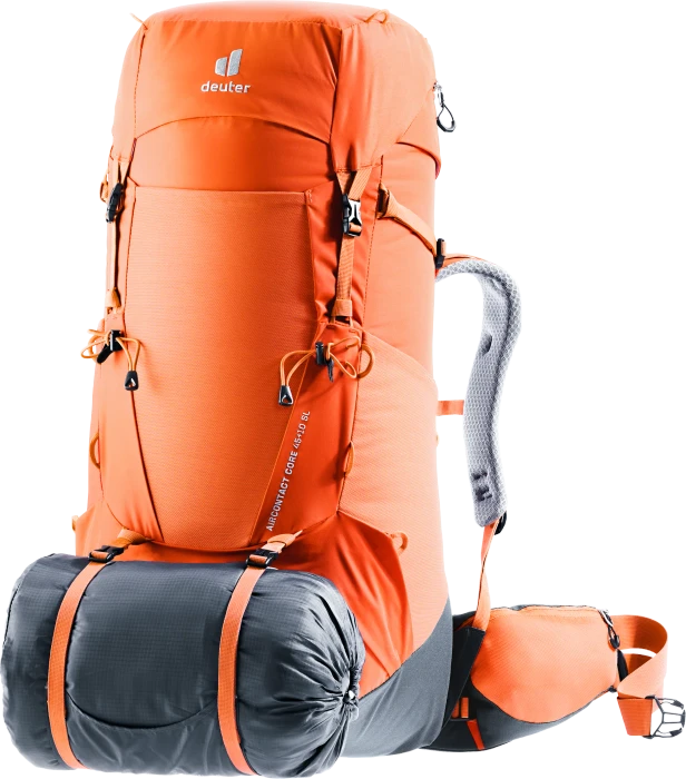 Deuter Aircontact Core 45+10 SL paprika/graphite (Damen)