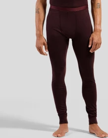 Odlo Natural Merino 200 Tights Hose lang fudge (Herren)