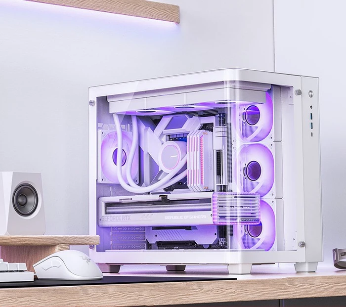 Jonsbo TK-3 White, Glasfenster