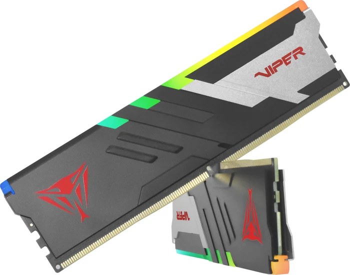 Patriot Viper VENOM RGB UDIMM 64GB Kit, DDR5-6000, CL30-40-40-76