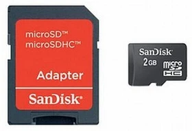 SanDisk 2GB Kit, Class 4