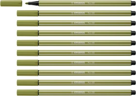 STABILO Pen 68 schlammgrün, 10er-Pack