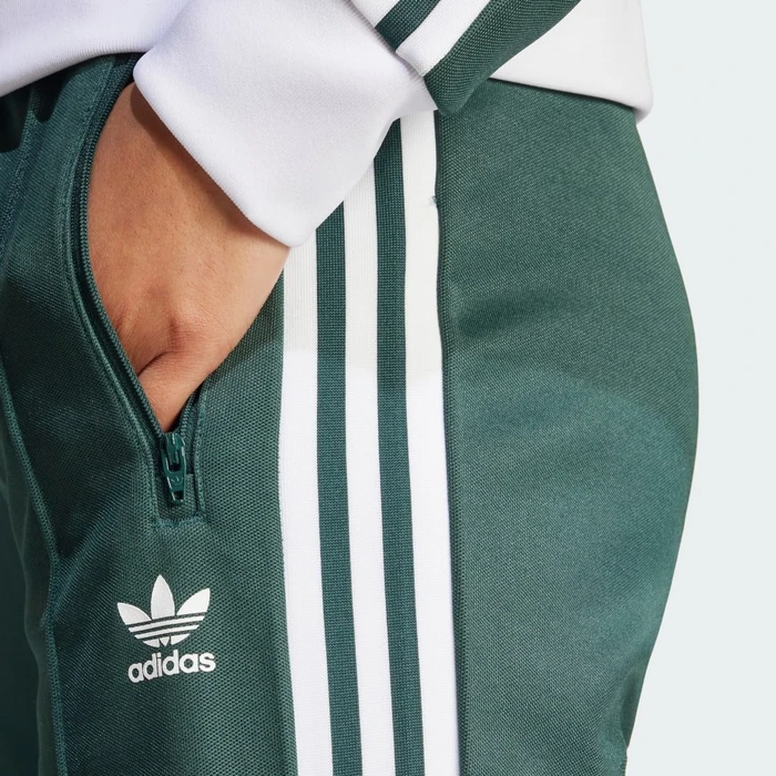 adidas Beckenbauer Trainingshose lang mineral green (Damen)