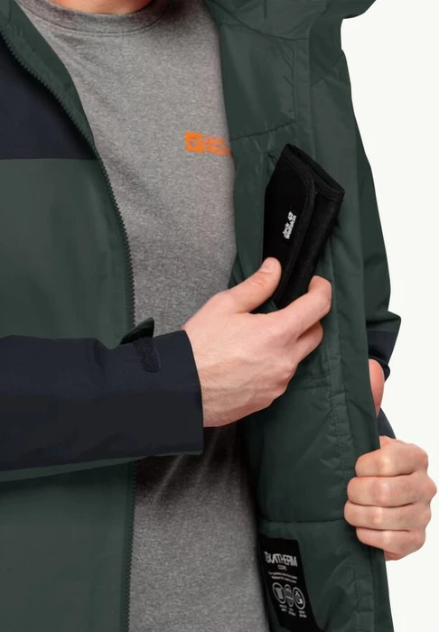 Jack Wolfskin Jasper Ins Funktionsjacke black olive (Herren)